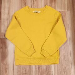 未使用　H&M　無地　裏起毛　スウェットシャツ　トレーナーの画像