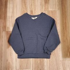 未使用　H&M　無地　裏起毛　スウェットシャツ　トレーナー