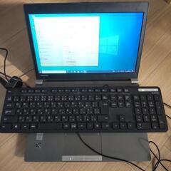Windows10proノートパソコン。外付けキーボード。（内蔵...