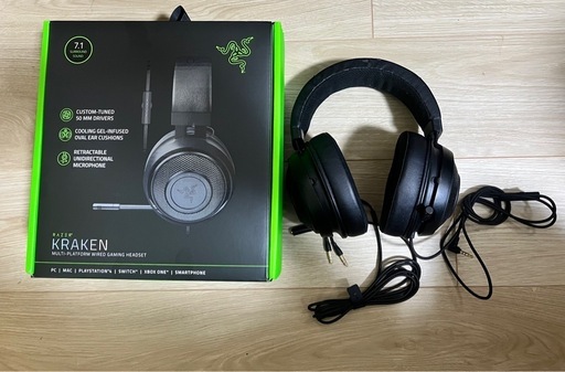 Razer Kraken ゲーミングヘッドセット 7.1サラウンド\n