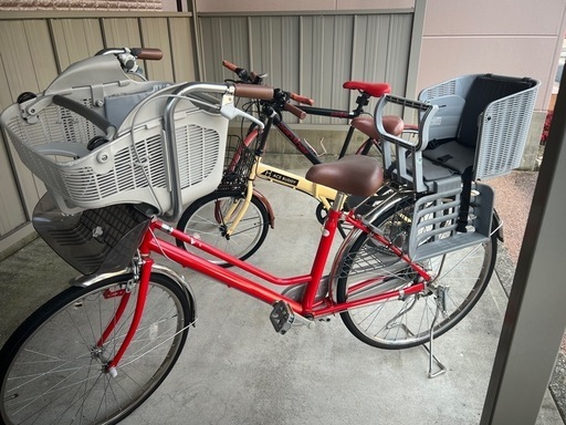 子供乗せ自転車・3人乗り・前後子供乗せ可能・非電動