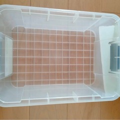 プラスチックBOX 収納ケース　工具箱　2個　ツールBOX 収納　おもちゃ箱の画像