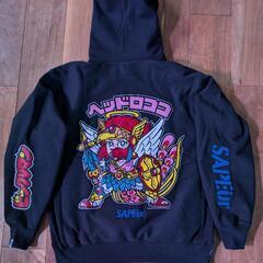SAPEur ビックリマン ヘッドロココ フーディ