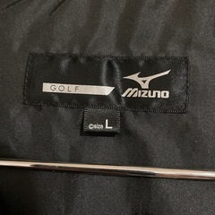 ✨美品✨ ミズノ MIZUNO ゴルフ 中綿ジャケット ウィンドジャケット ブルー L の画像