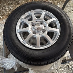 ◇中古YOKOHAMA 145/80R12 80/78N+アルミスタッドレスセットの画像
