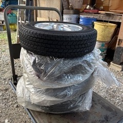 ◇中古YOKOHAMA 145/80R12 80/78N+アルミ...