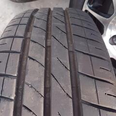155/65R13  アルミ　タイヤ4本セット　No.71の画像