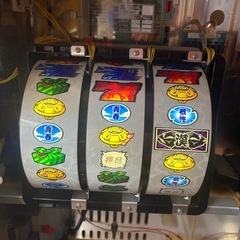 スロット実機　押忍番長2 操パネル　メダル不要　家庭用電源の画像