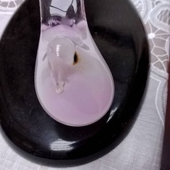 鳥ガラス置物の画像