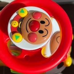 アンパンマン　よくばりビジーカー　乗用　押しぐるまの画像