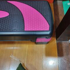 クレエ踏み台昇降ステップ台三段【ピンク】の画像