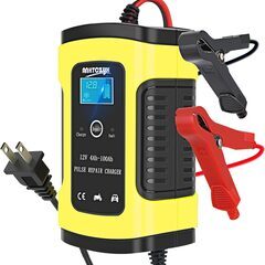 バッテリー充電器 12V 6A バッテリーチャージャー