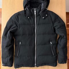 ダウンジャケット XL (LL) SHIPS JET BLUE 黒の画像