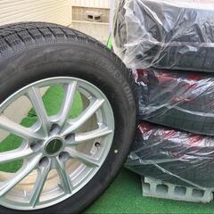 【値下げます】5万円→4万5千円に値引き【スタッドレスタイヤ（ホイル付き）４本セット】ブリヂストン　 BLIZZAK(ブリザック) VRX2 215/65R16の画像