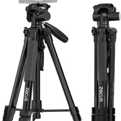 ZOCUS 三脚 リモコン付き 全高188cm 脚径26mm 5...