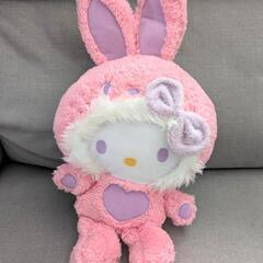 ハローキティ スヌーピー ぬいぐるみ2つセットの画像