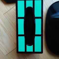 大相撲大阪場所、相撲茶屋のお盆とティッシュケースの画像