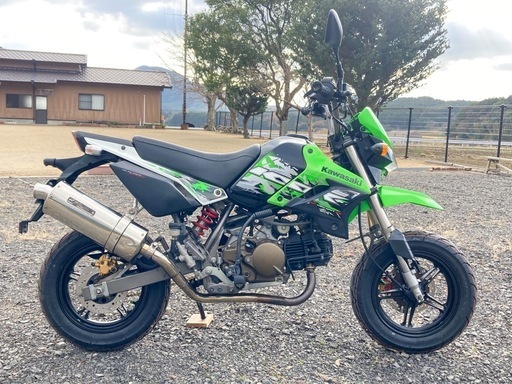 【売約済み】KSR110 2013年式 自賠責2.5年付 逆車 セル付き 実働 整備済み