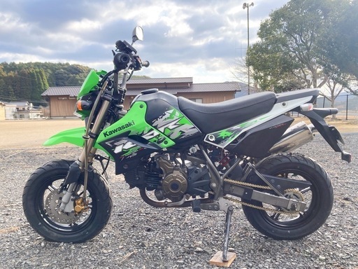 【売約済み】KSR110 2013年式 自賠責2.5年付 逆車 セル付き 実働 整備済み