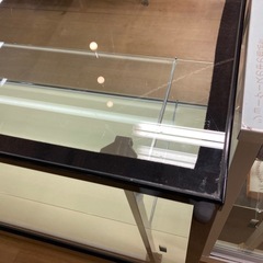 タテヤマ製 ガラスショーケース 3段 幅120cm ディスプレイ 店舗什器 業務用の画像