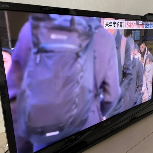 シャープ　プラズマテレビ　AQUOS LC-40J10
