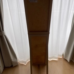 【細フレーム】スタンドミラー　ソティ(ナチュラル)の画像