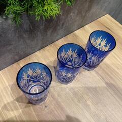 切子グラス3点セットの画像