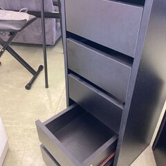 【お取引中 】Ansley&HosHo ドレッサー 三面鏡 化粧台デスク 鏡台スツール付き ブラック★6205★の画像
