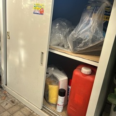 スチール棚　外置きの画像