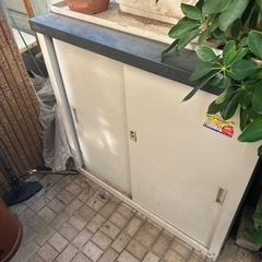 スチール棚　外置き