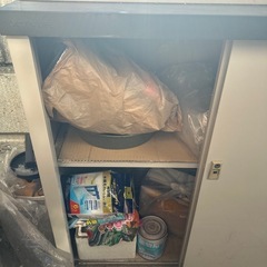 スチール棚　外置きの画像