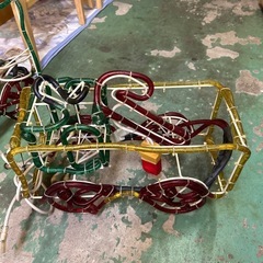 イルミネーション　ライト　汽車の画像