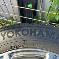 YOKOHAMA FD20 205/60R16 ホイール付　４本の画像