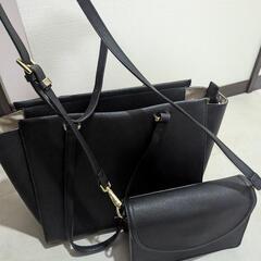 2個セット トートバッグ ショルダーバッグ