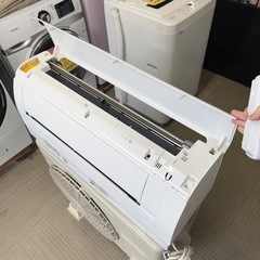 【超美品‼️】日立 2023年製 ~12畳用エアコン ステンレスクリーン白くまくん 凍結洗浄 フィルター自動お掃除 100V/2.8kwの画像
