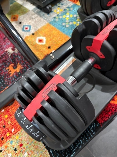 RIORES 可変式ダンベル24kg 2個セット