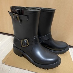 【新品】雨雪用ショートブーツLサイズの画像