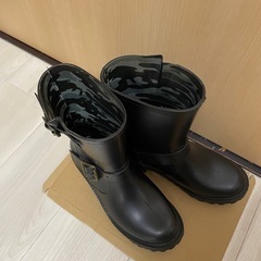 【新品】雨雪用ショートブーツLサイズの画像