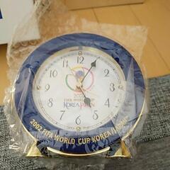 新品未開封 2002 FIFA ワールドカップ 目覚まし時計の画像