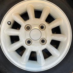 13インチ スタッドレスタイヤアルミホイールセット【リサイルマート下関店】の画像