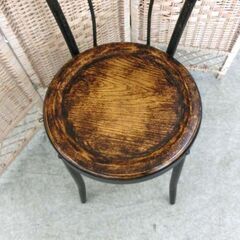 関家具 ダイニングチェア メラニー ノットアンティークス ヴィンテージ加工 kont antiques 天然木 インダストリアル 椅子 イス チェア ダメージ加工 おしゃれ 札幌市 西区の画像