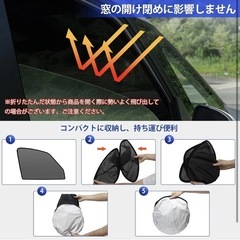 N-BOX JF3 JF4系 専用 メッシュカーテン 車種専用 サンシェード NBOX JF3/JF4 サイド用 遮光カーテンの画像