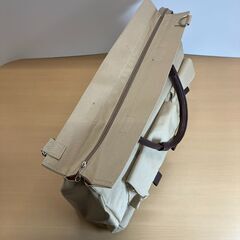大型２WAYショルダー・トートバッグ（ベージュ）の画像
