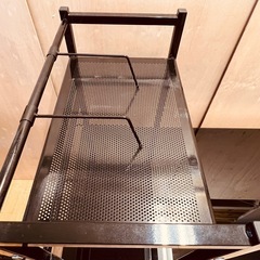 【SALE】JH0254 PCデスク ガラス天板　作業デスク　ワークデスクの画像
