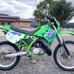 【売約済み】希少 KDX125SR 125cc オフロード 実働 整備済みの画像