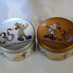 東京ディズニーリゾート35周年  空き缶2個セット