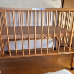 【受け渡し者決定】スリーピー　ベビーベッド　ワンタッチハイベッドの画像