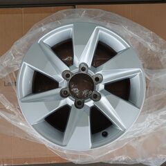 トヨタ150プラド(後期2018年式)　純正17インチホイール4本　40000円の画像