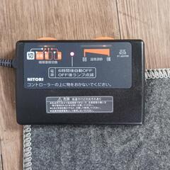 【返信は1/3以降】1247 ニトリ ホットカーペット 2017年製の画像