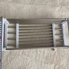新品 未使用 伸縮 水切りラック シンク 収納の画像